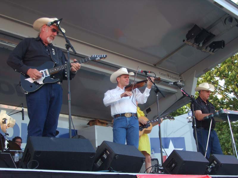 photo of Asleep at the Wheel at the July 4, 2012 Concert
